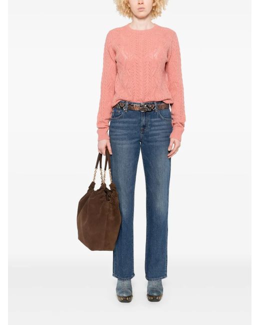 Etro Pink Wool Jumper