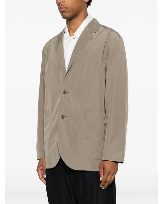 Goldwin Brown Blazer Relax Nylon 2B for men