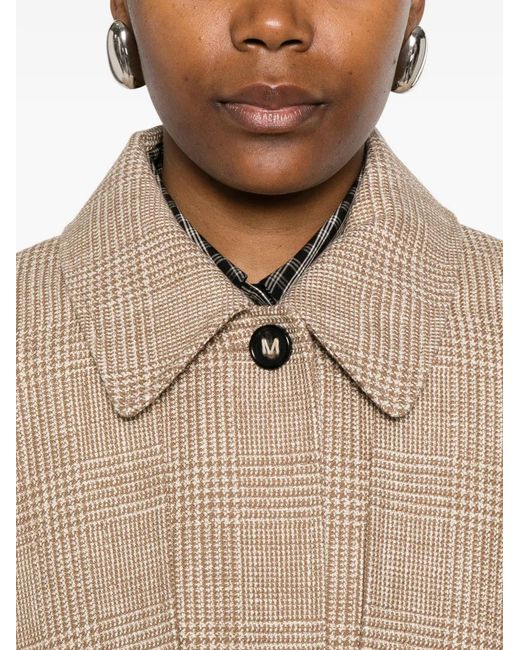 Max Mara Natural Belted Cape