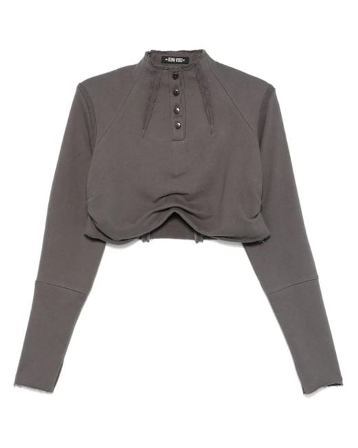 Elena Velez Amish スウェットシャツ Gray