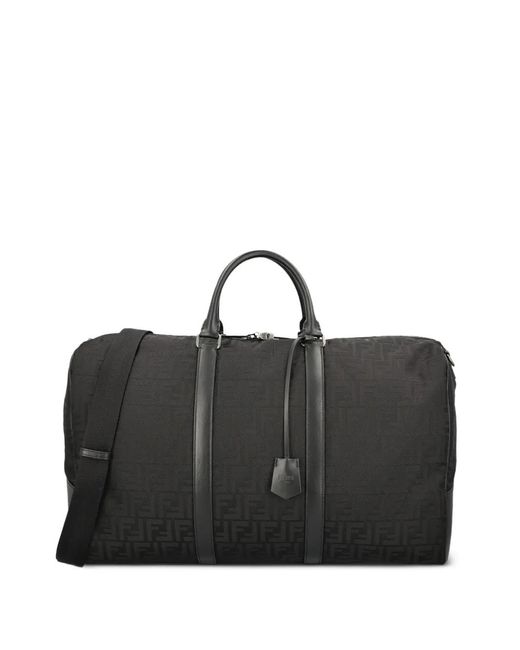 Fendi Große Reisetasche Mit Ff in Black für Herren