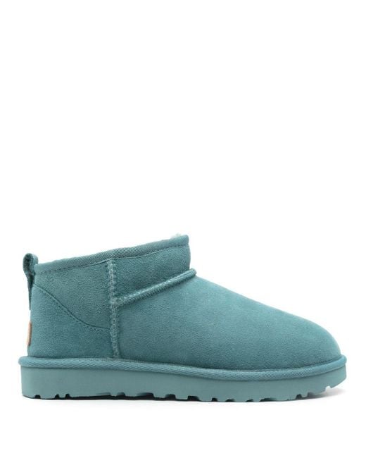 Ugg Blue Classic Ultra Mini Boots