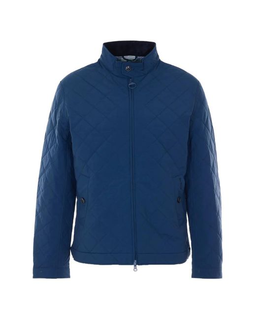 Barbour Blue Tyneside Quilted Jacket for men