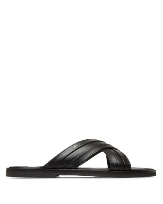 Bally Glide Slippers in het Black voor heren
