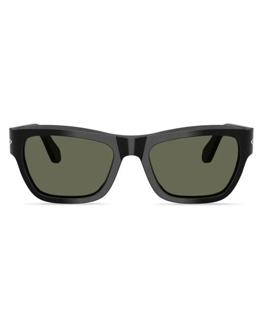 Persol Black Square-Frame Sunglasses