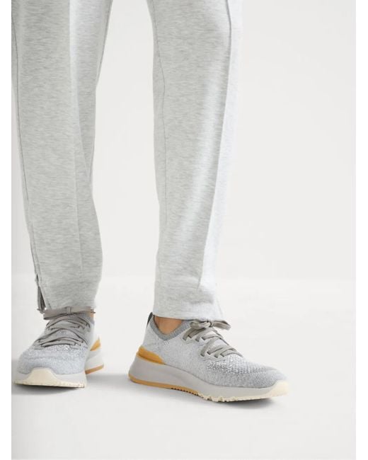Brunello Cucinelli Sneakers in Gray für Herren