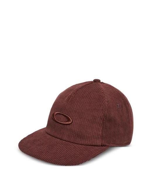 Oakley Red Ellipse Snapback Hat for men