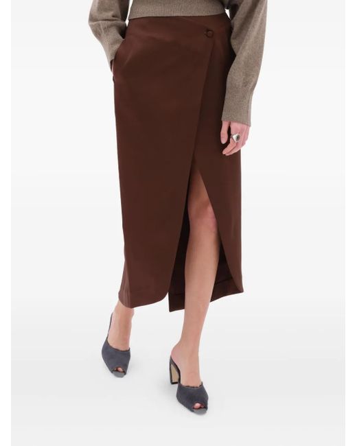 Gonna Midi A Portafoglio di Remain in Brown