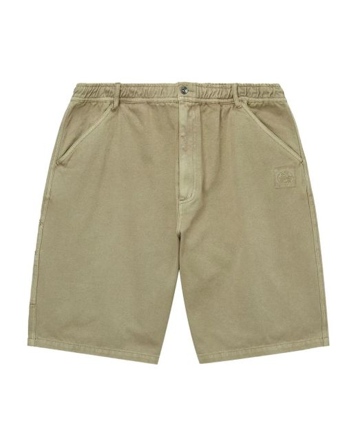 Alpha Industries Shorts im Utility-Look in Green für Herren