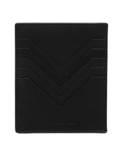 Rick Owens Black Square Card Holder