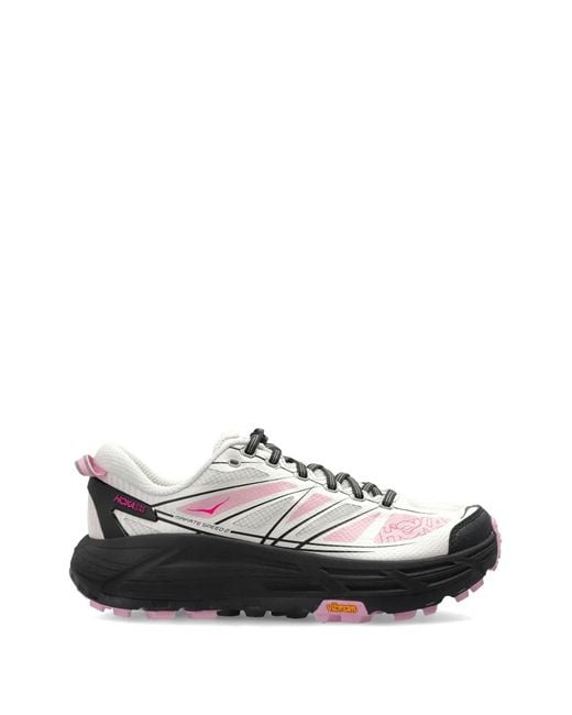 Hoka One One White Mafate Speed 2 Sneakers