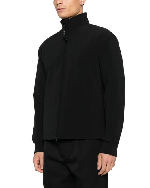 Aspesi Black High-Neck Jacket for men