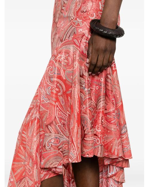 Etro Pink Long Dress