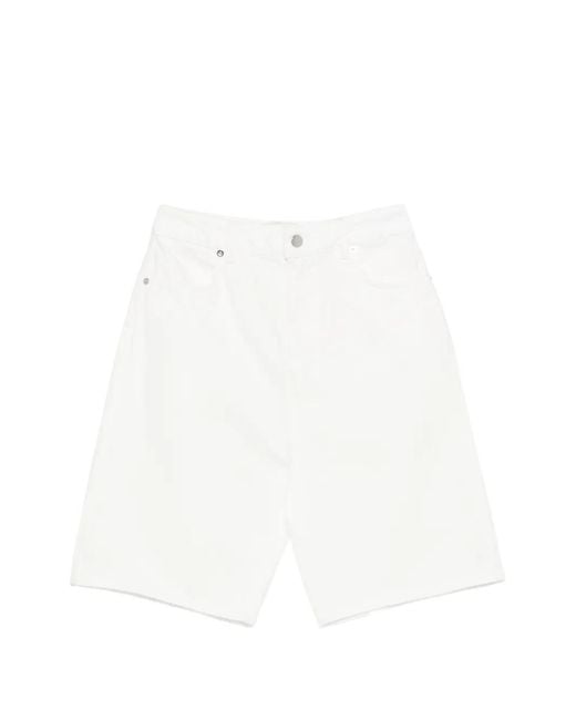 Loulou de Saison White Shorts