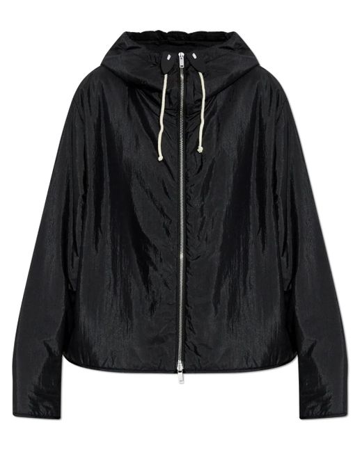 Jil Sander フーデッド ジャケット Black