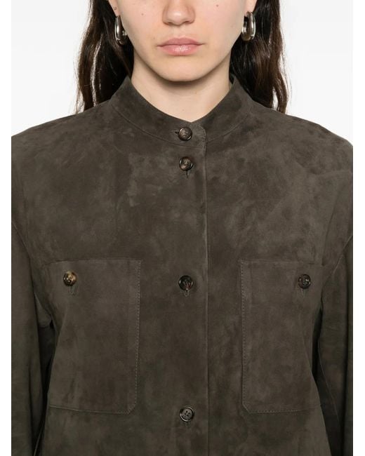 Max Mara ボタンポケット ジャケット Brown