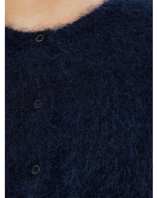 Gestuz Blue Gzdebbie Buttoned Cardigan