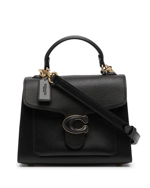 COACH Tabby 20 Leather Crossbody Bag in Black Lyst