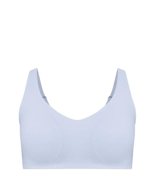 Hanro Blue Invisible Touch Soft Cup Bra