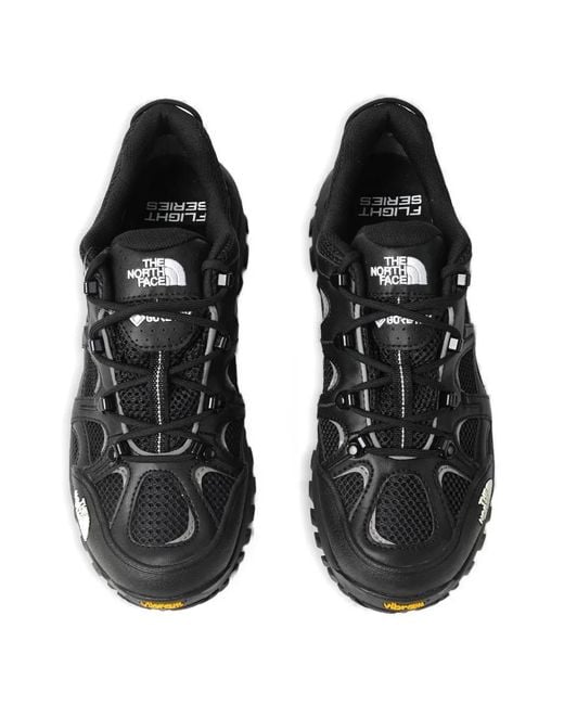 The North Face Black Hedgehog 06 Rvst Logo-Detail Sneakers for men