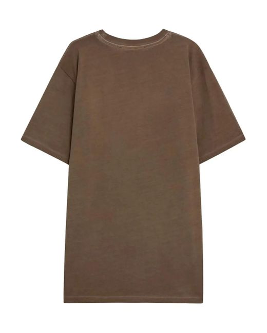 Barrow Brown Logo-Patch T-Shirt