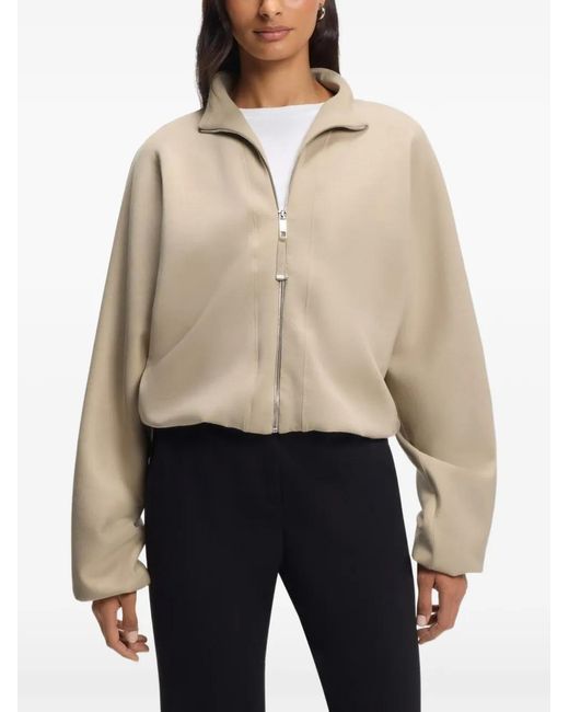 Boss Natural Loose-Fit Bomber Jacket