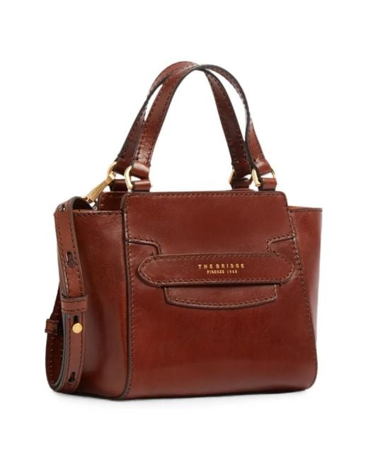 The Bridge Brown Leather Tote Bag
