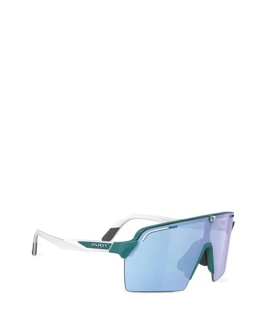 Rudy Project Blue Browline-Shield Sunglasses