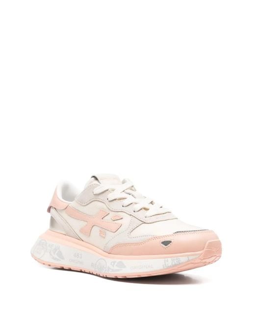 Premiata Pink Lauryn Sneakers