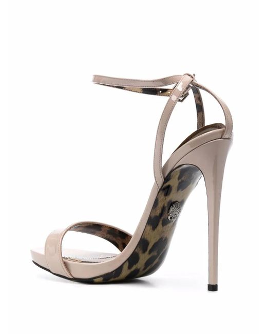 Philipp Plein White Open-Toe Sandals