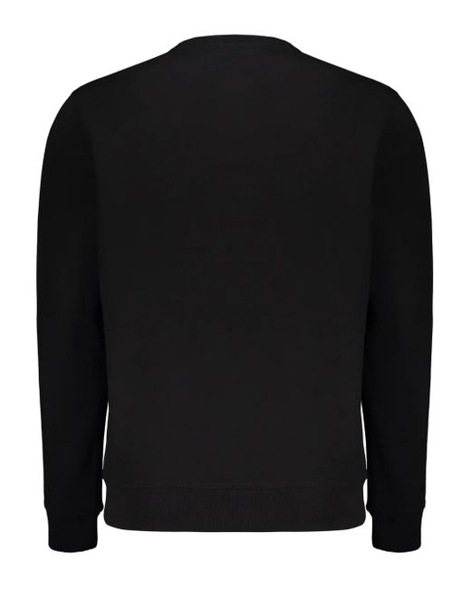 Versace Black Cotton Sweatshirt for men
