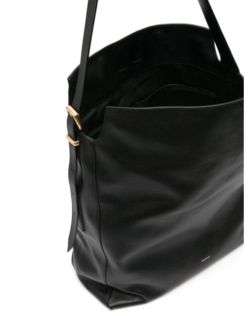 Wandler Black Marli Leather Tote Bag