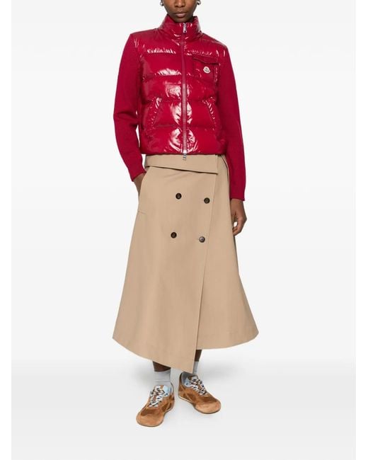 Moncler Red Pocket-Zip Jacket
