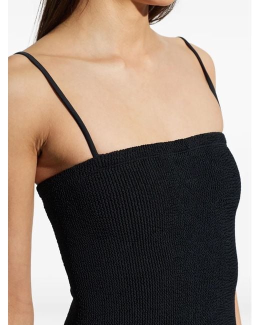 Hunza G Black 'Hybrid' Dress