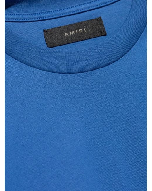 Amiri Blue Ma Core Printed T-Shirt for men