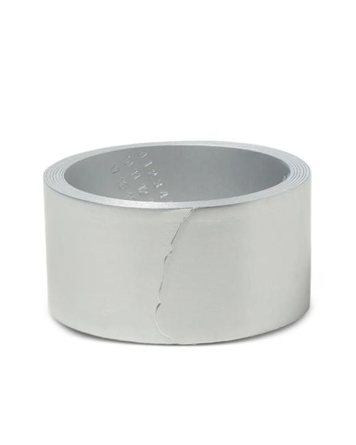 MM6 by Maison Margiela Armband Mit Logo in Gray für Herren