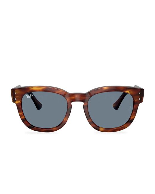 Ray-Ban ラウンドフレーム サングラス Blue