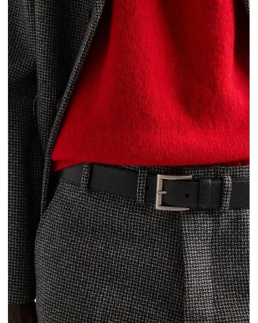 Prada Ledergürtel in Black für Herren