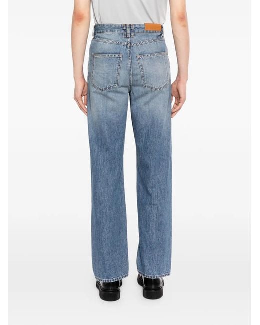 DARKPARK Blue Mark Straight Leg Jeans for men