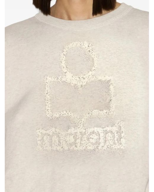Isabel Marant White Mobyli Sweatshirt