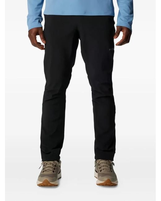 Columbia Black Straight-Leg Trousers for men
