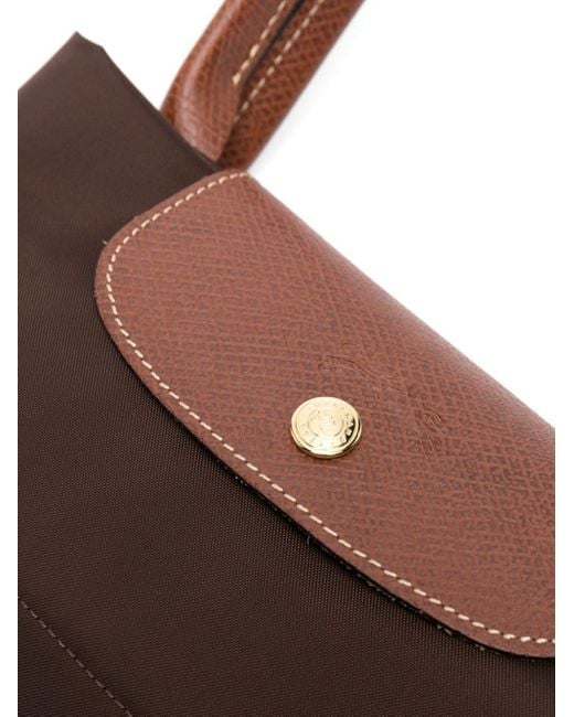 Bolso shopper Le Pliage Original grande Longchamp de color Brown