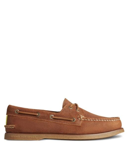 Sperry Top-Sider Brown Authentic Original 2-Eye Boat Shoes