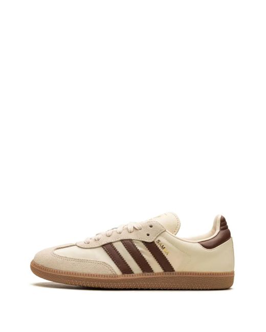 Adidas Natural Samba Og "Cream/Preloved" Sneakers for men
