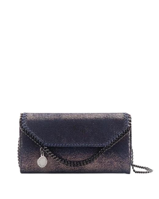Stella McCartney Blue Sac Porté Épaule Continental Falabella