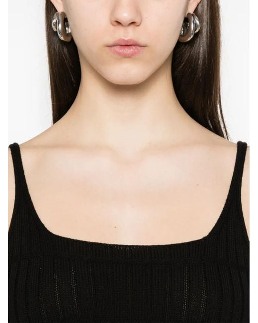 Rick Owens Black Tank Maxi Dress