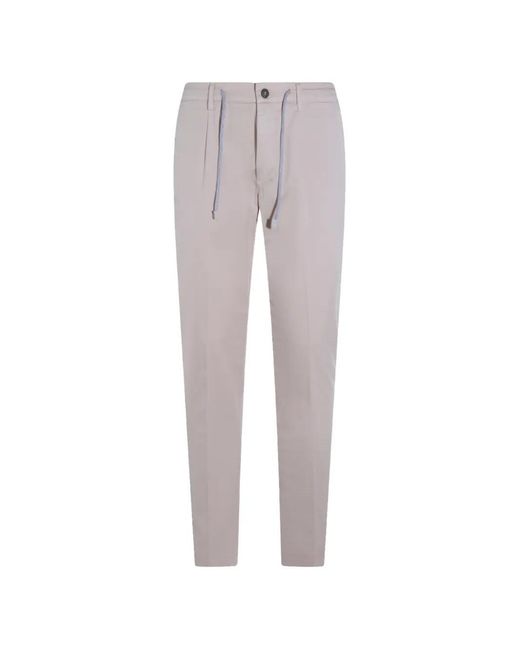 Pantalones Con Cordones Eleventy de hombre de color Gray