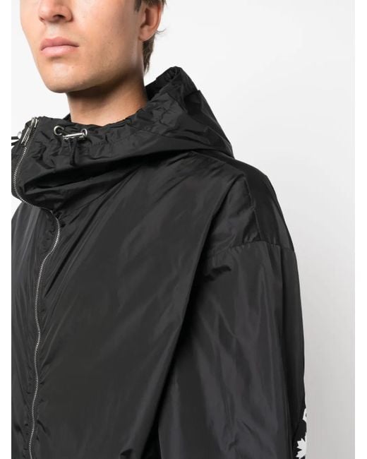 DSquared² Windbreaker Mit Logo-Streifen in Black für Herren