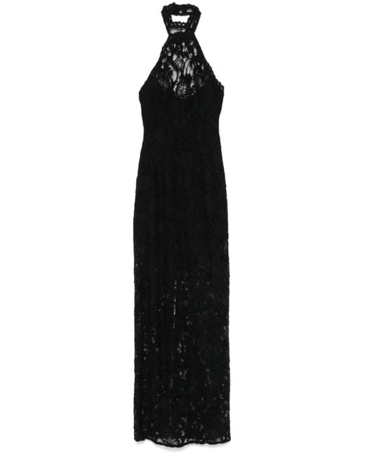 MANURI Black Cherie Lined Dress