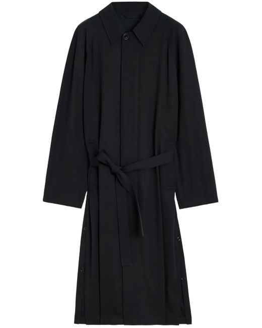 Lemaire ベルテッド コート Black